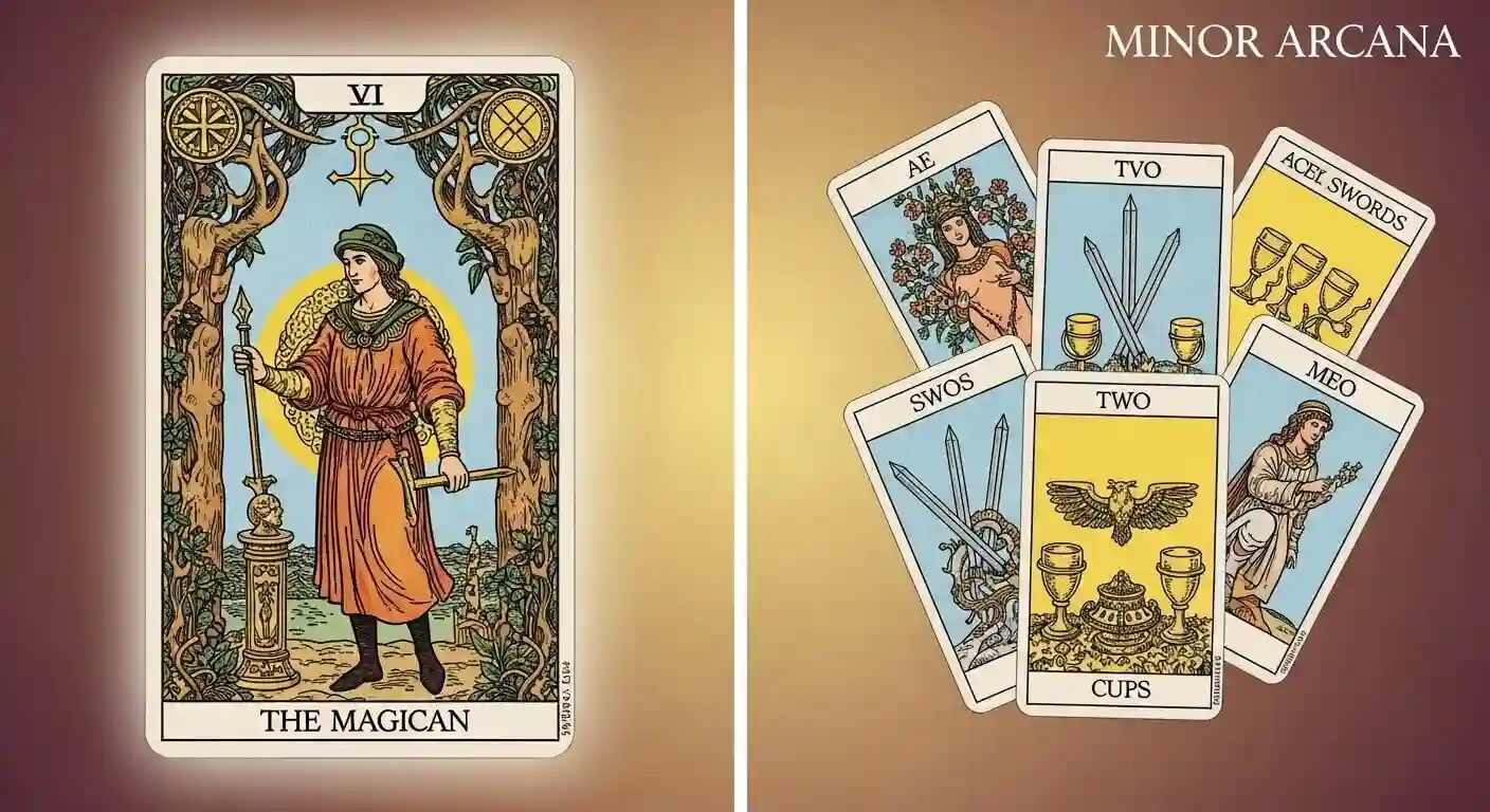 타로카드배우기-메이저아르카나vs마이너아르카나