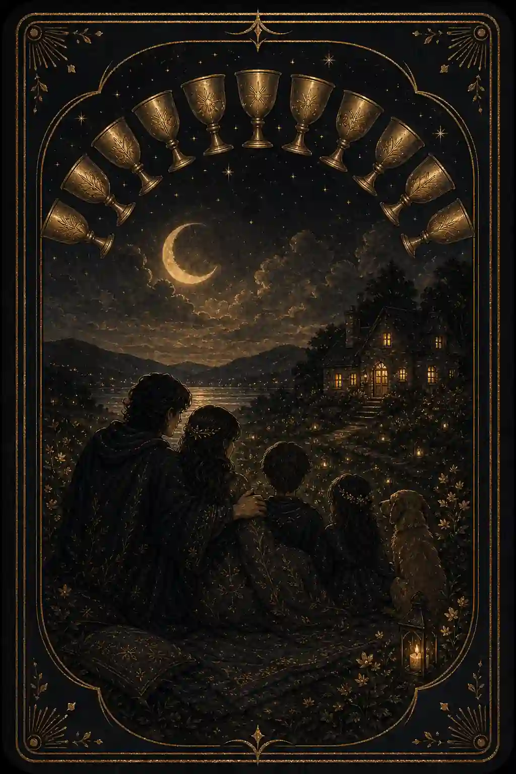 cups 10 ten of cups
