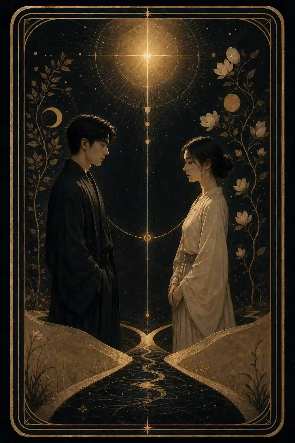 6. 연인 타로 카드 이미지
