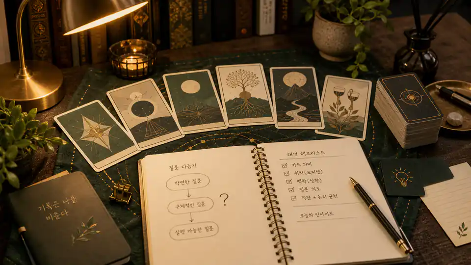 절대적으로 정확한 타로점 보는법 ??? - ?? ??? ?? ???