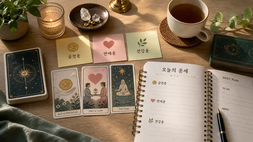 오늘의운세 무료 보기(오늘에운세, 금전운, 연애운, 건강운 확인) 대표 이미지