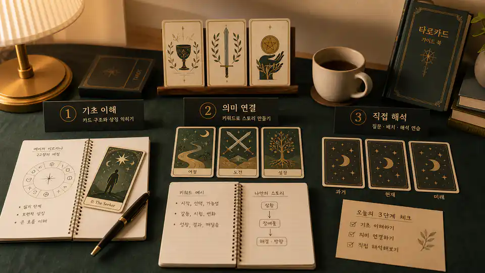타로카드 초보 완벽정복 3가지 필수법 ??? - ?? ??? ?? ???