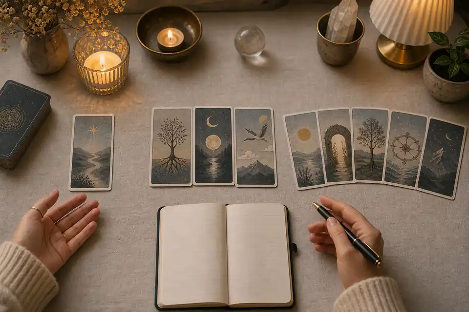 tarot card draw one three five